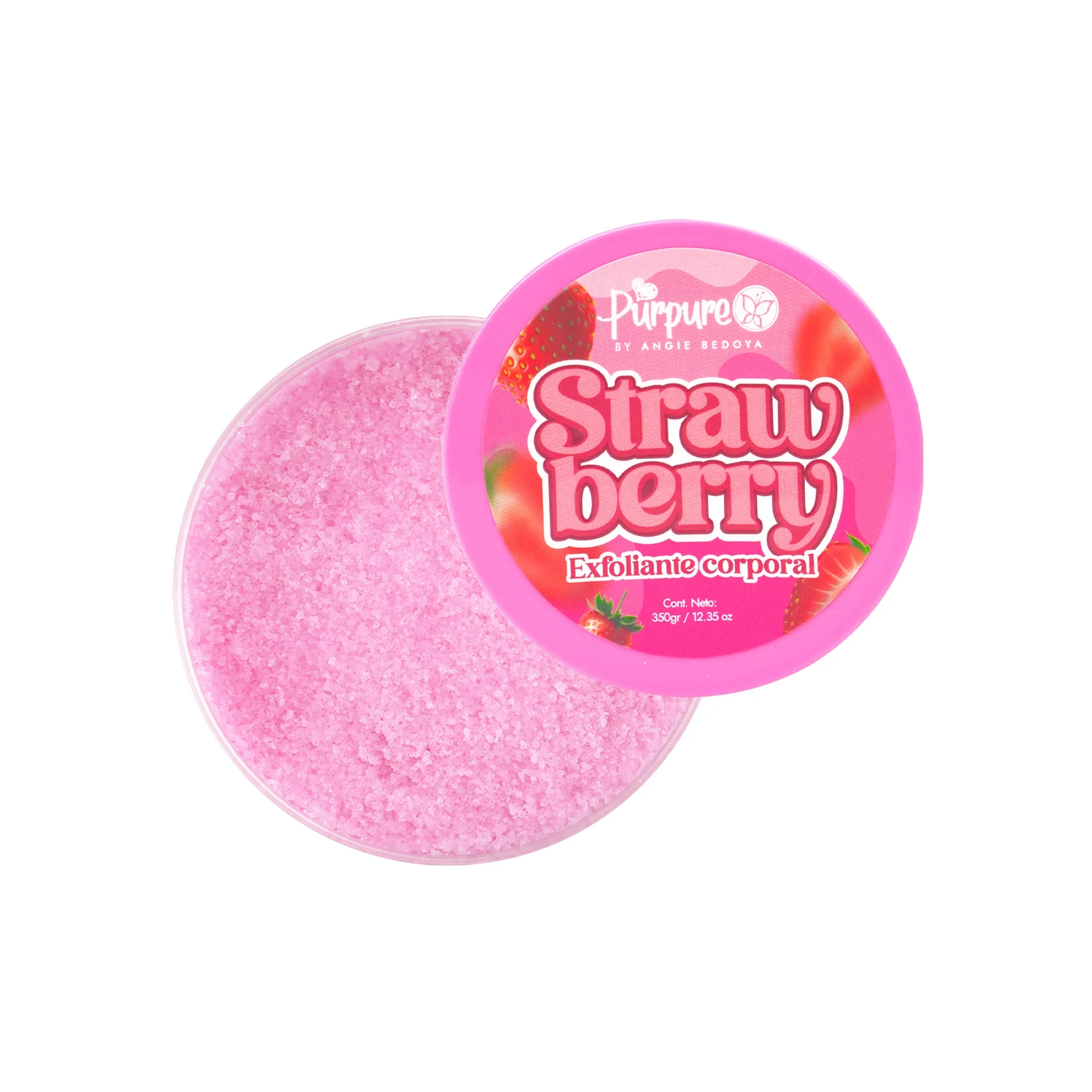 Exfoliante Strawberry Azucar 350ml Purpure - Image 3