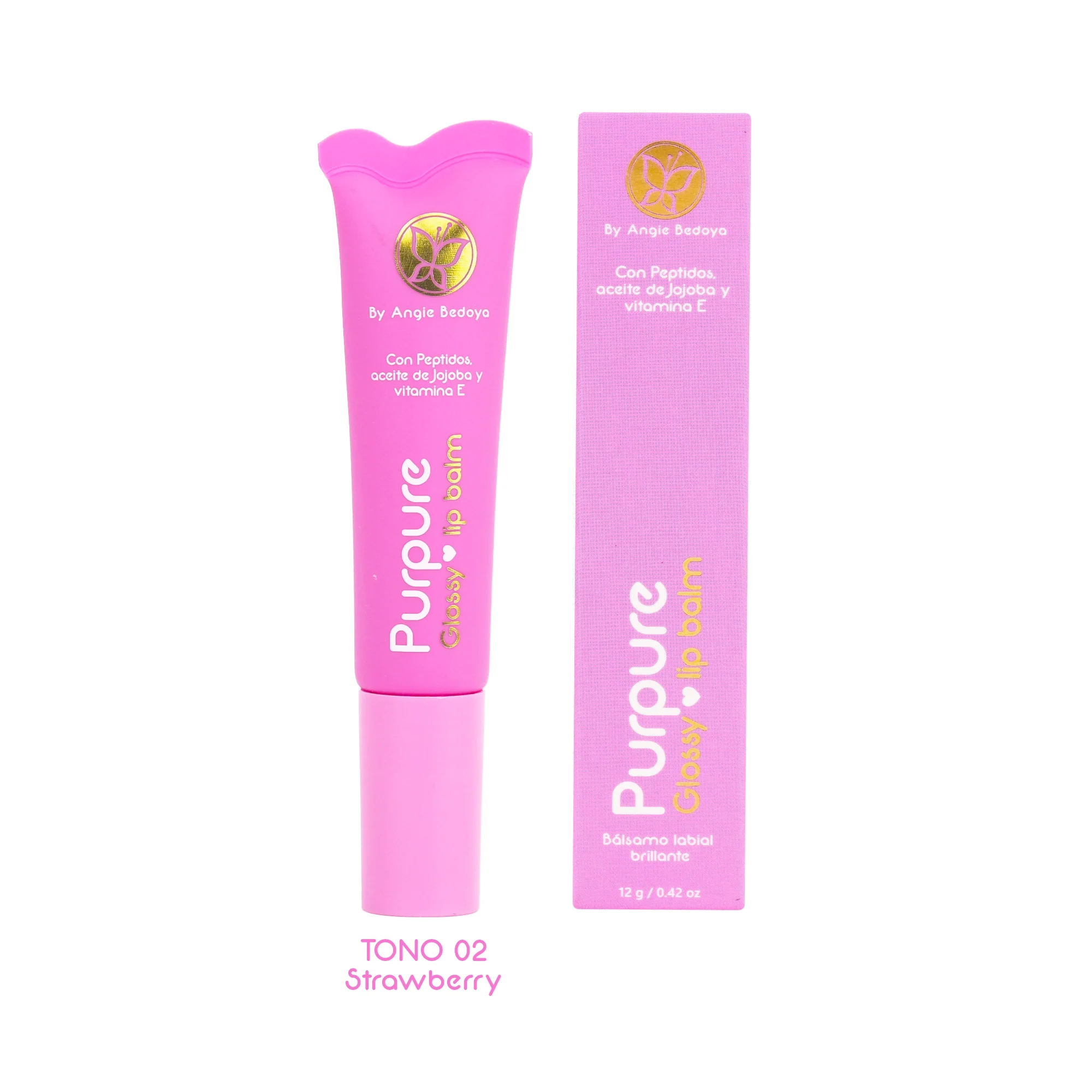 Lip Balm Glossy Purpure - Image 3