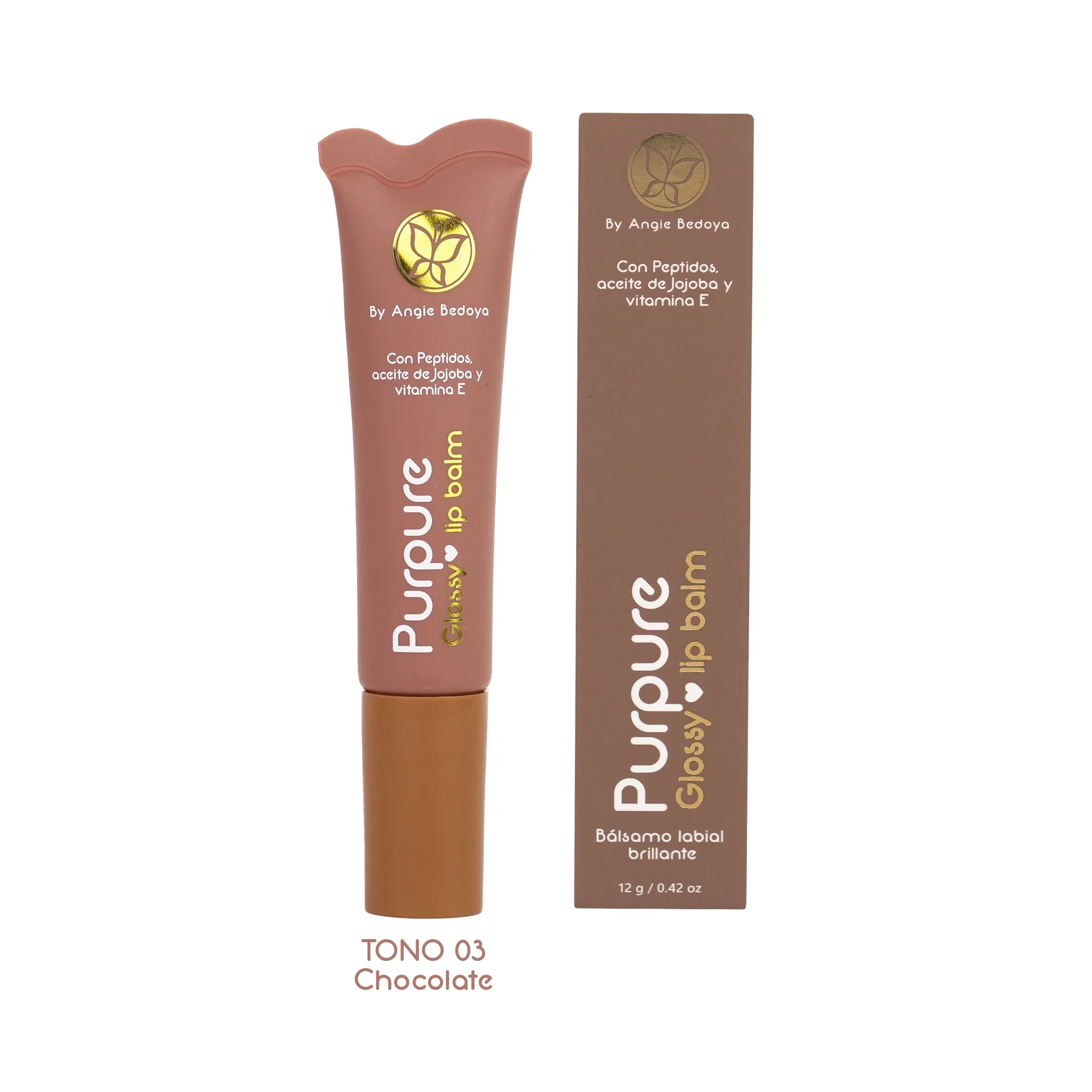 Lip Balm Glossy Purpure - Image 4