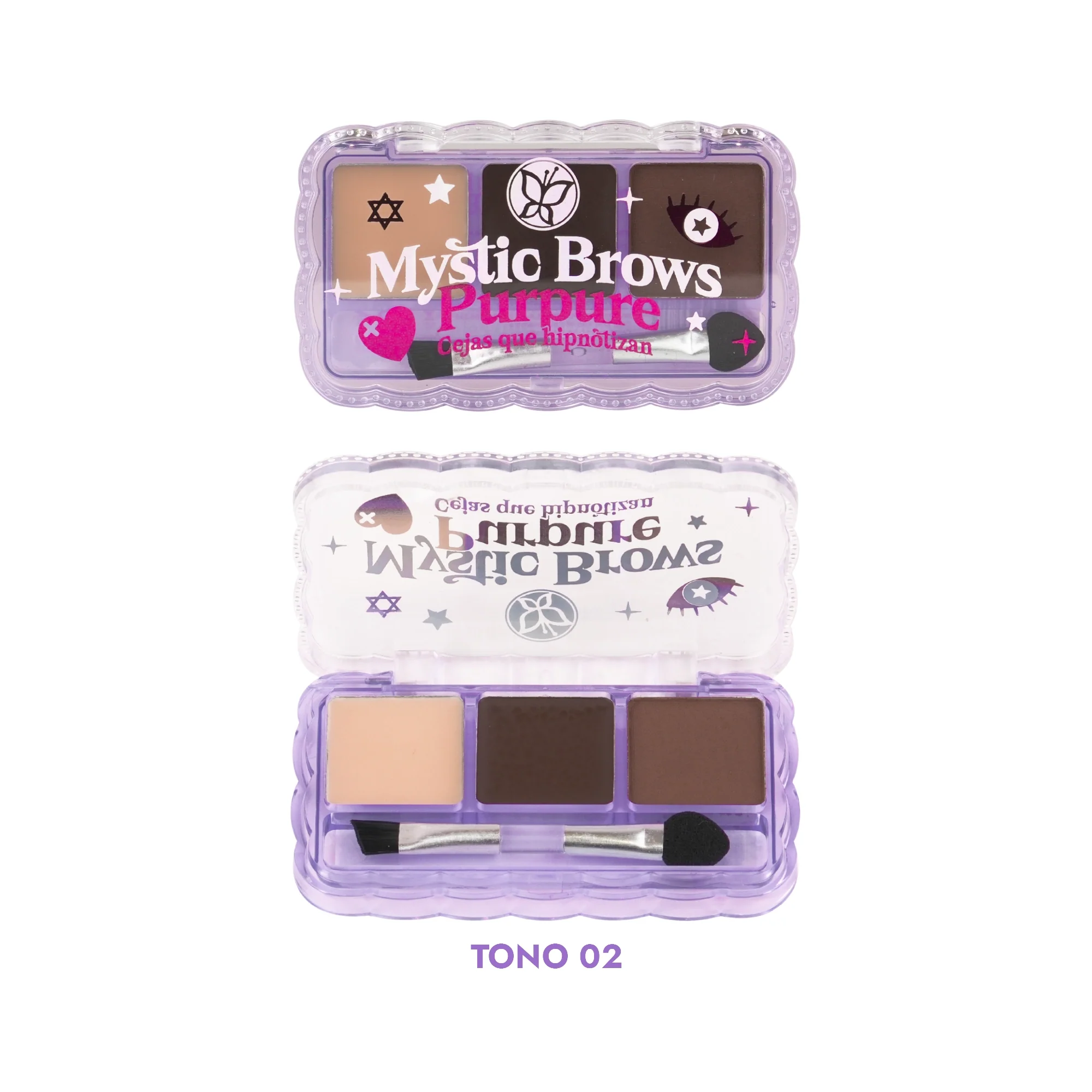 Kit de Cejas Mystic Brows Purpure - Image 3