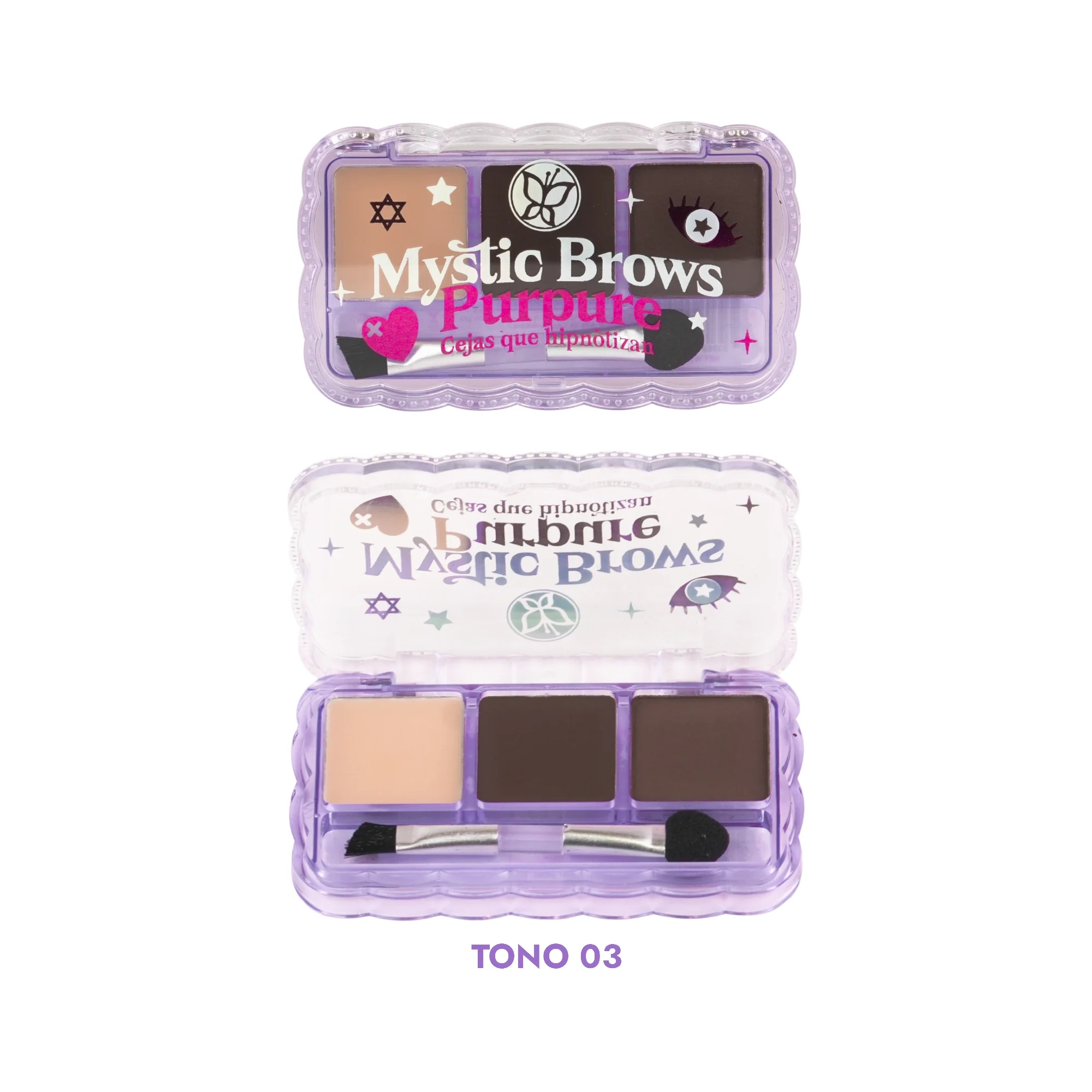 Kit de Cejas Mystic Brows Purpure - Image 4