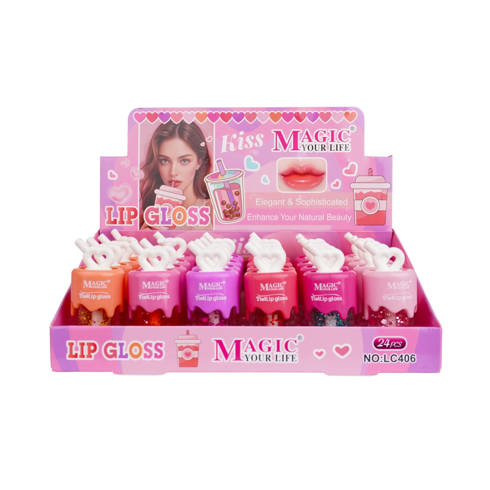 Lip Gloss Kiss REF - LC406