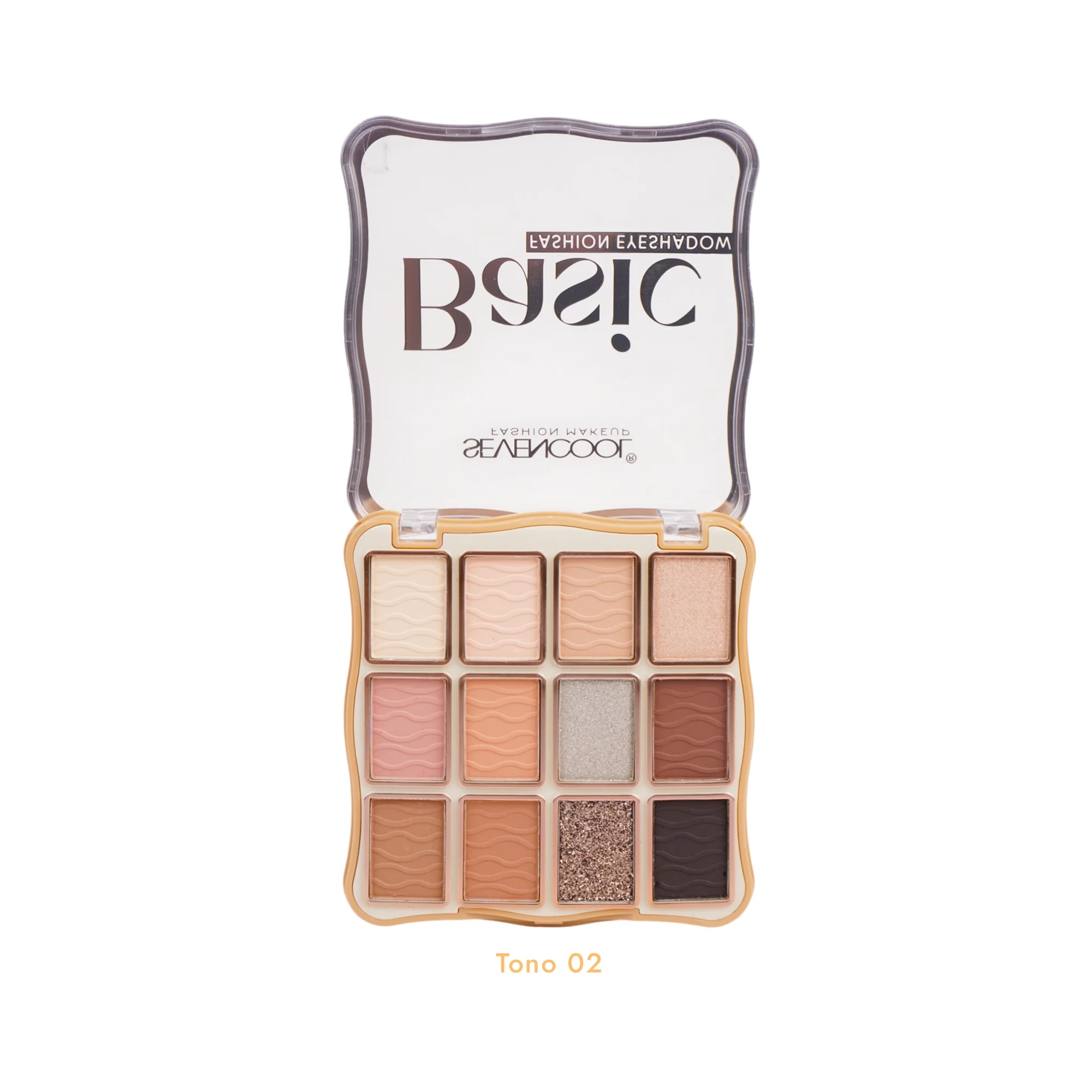 Paleta de Sombras Basic Sevencool REF - 7895 - Image 3