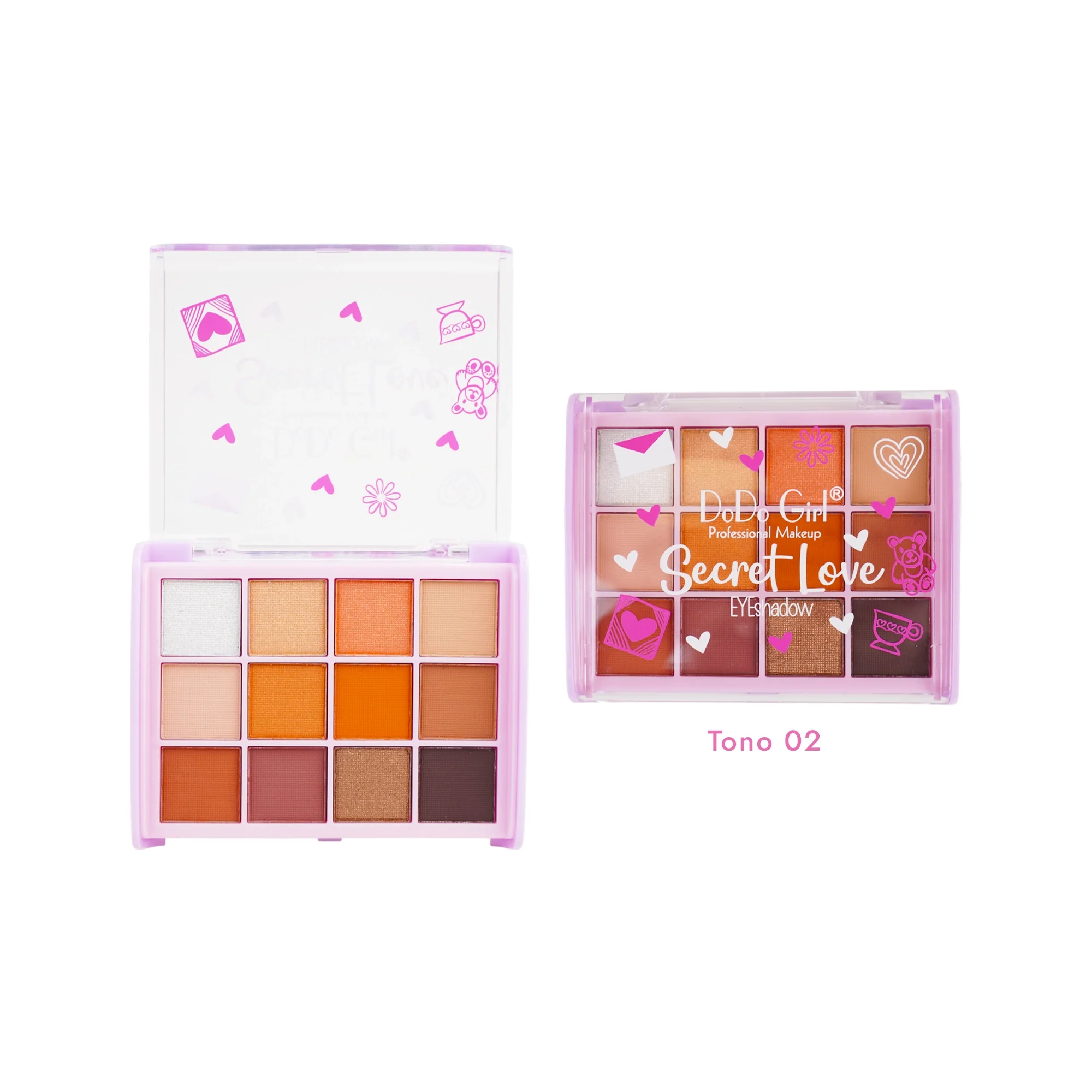 Paleta de Sombras Secret Love REF 3329 - Image 3