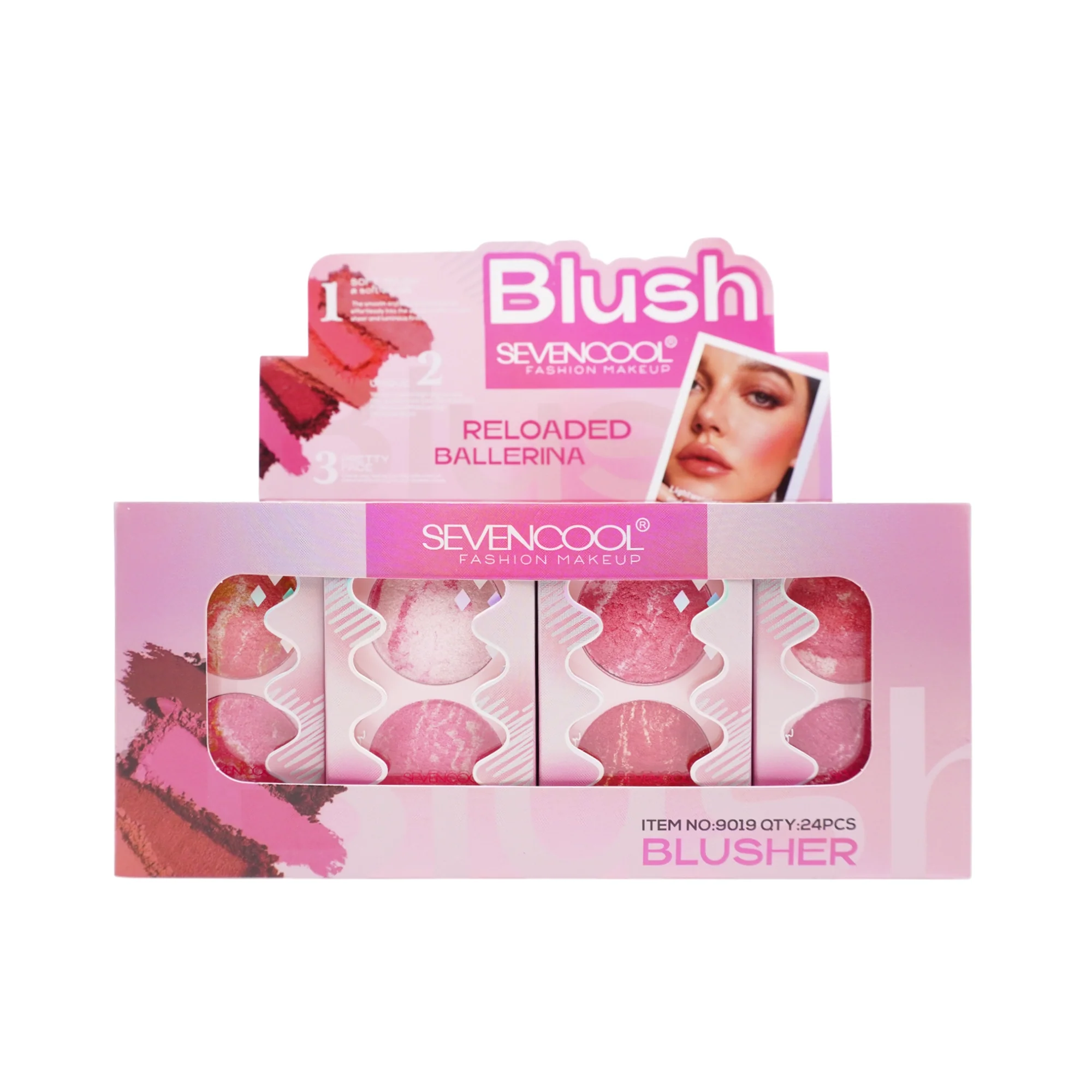 Paleta Rubor x2 Sevencool - Image 6