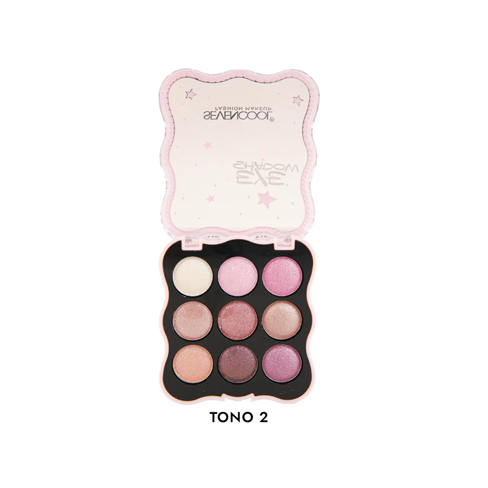 Paleta Sombras Sevencool REF 7758B - Image 3
