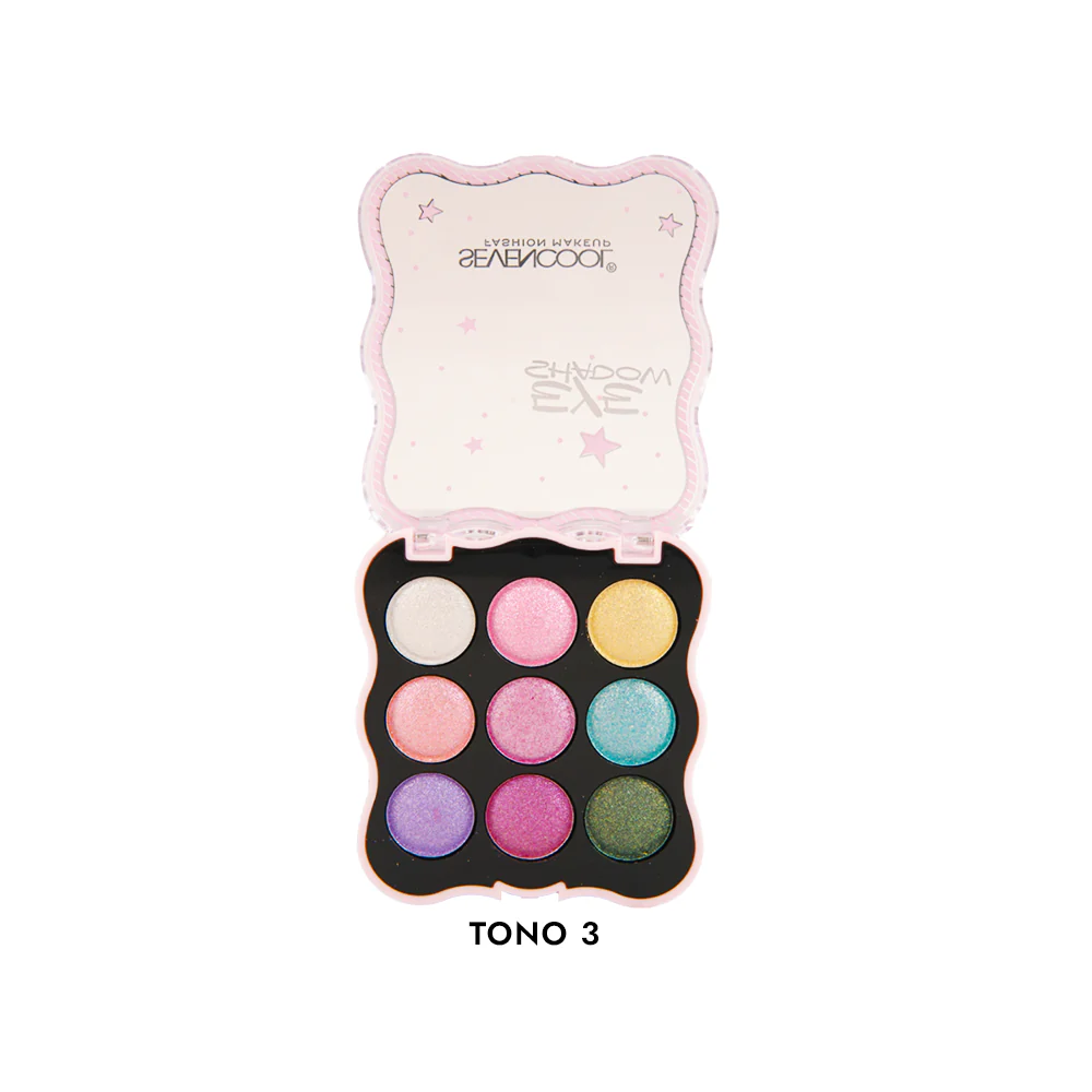 Paleta Sombras Sevencool REF 7758B - Image 4