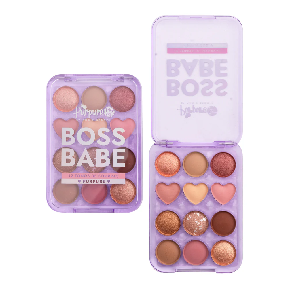 Sombras BOSS BABE MINI X12 tonos - PURPURE - Image 3