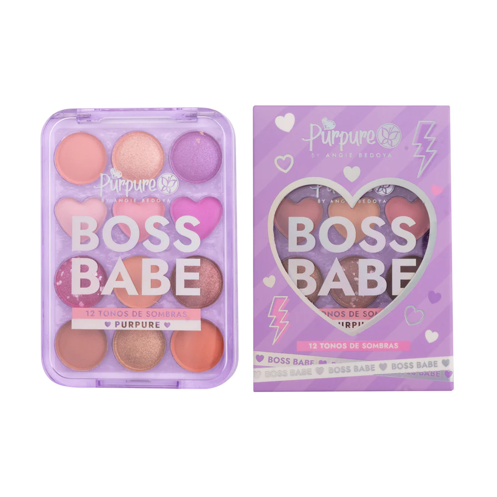 Sombras BOSS BABE MINI X12 tonos - PURPURE - Image 4