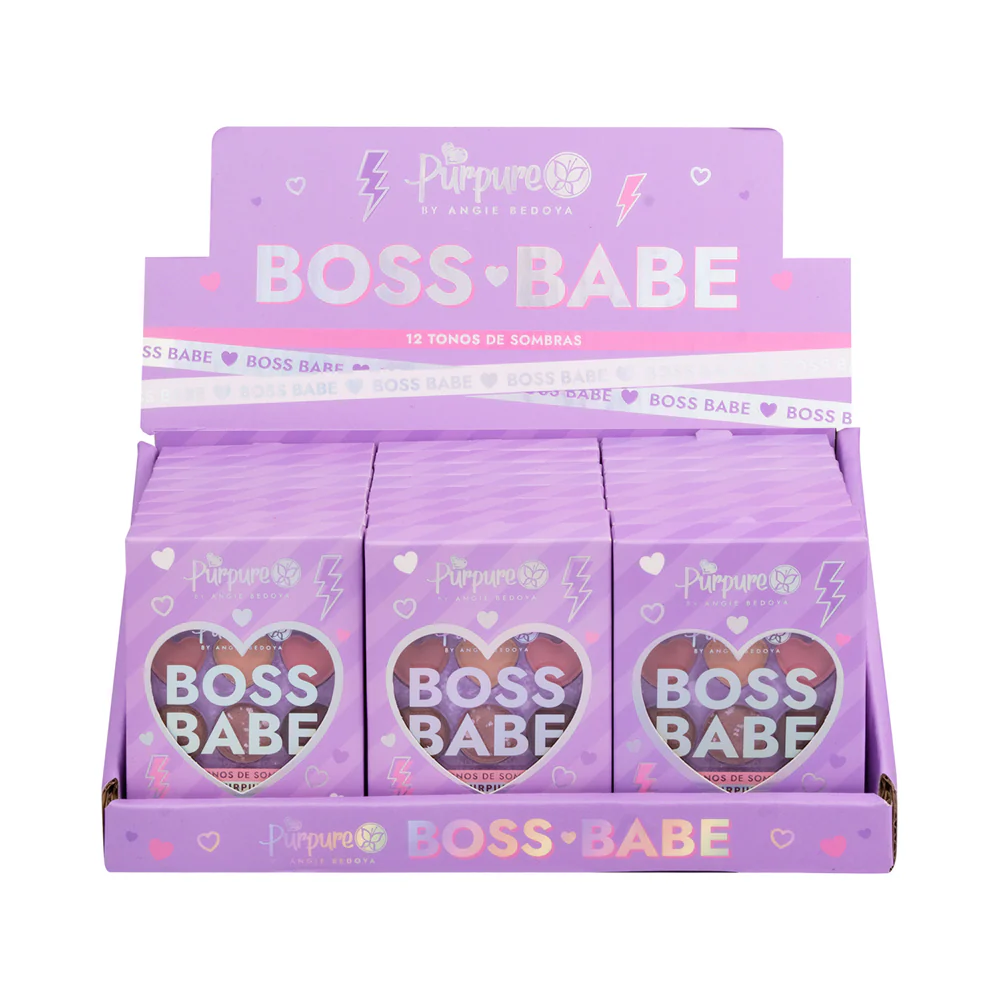 Sombras BOSS BABE MINI X12 tonos - PURPURE - Image 6